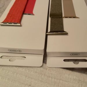 Bundle of 2***41 mm OG Apple Watch bands for the price of 1.